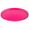 Okrągła LAMPA sufitowa BRUCE 2118 Rabalux metalowy plafon LED RGB 60W 3000K - 6000K z pilotem chrom