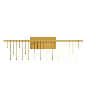 Ścienna lampa HUARAZ LE44448 LED 11W 3000K dekoracyjna złota