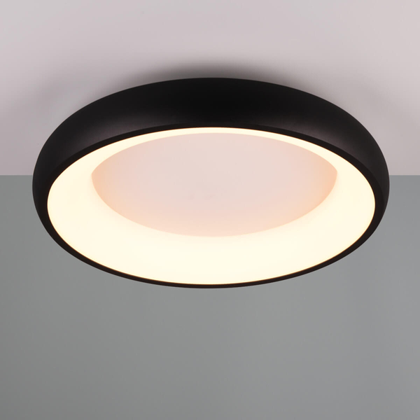 Nasufitowy plafon do jadalni CARDONA 649614532 LED 29W 2300-4000K czarny