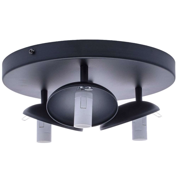 Plafon LAMPA sufitowa SFERA MLP8858 Milagro kulista OPRAWA metalowa kule balls czarne białe