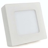 LAMPA sufitowa SLP27101 MDECO metalowa OPRAWA kwadratowa LED 6W 5500K - 6500K downlight biały