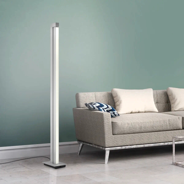 Stojąca lampa na pilot PURE-LINES biała 421-95 1xLED 23W 2700-5000K z regulacją barwy