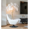 Salonowy fotel obrotowy Richelle S5128 WHITE BOUCLÉ Richmond Interiors stylowe biały