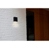 Ścienna LAMPA zewnętrzna GEMINI XF 5104002012 Lutec kinkiet OPRAWA metalowa LED 9W 3000K kwadratowa IP54 czarna