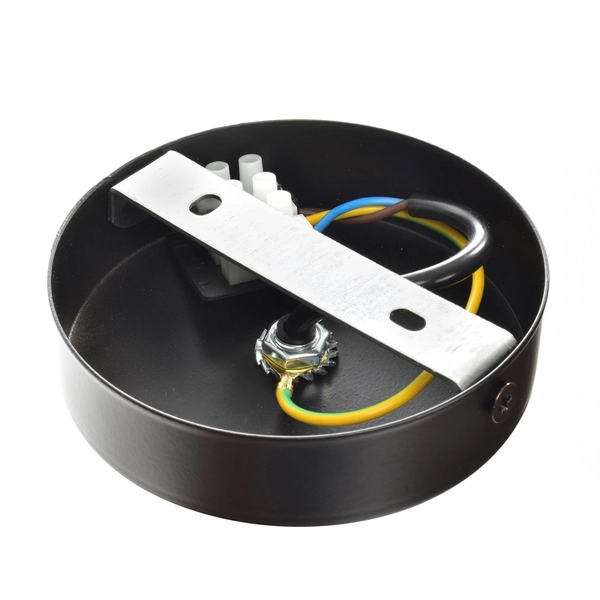 Industrialna lampa loftowa CLARK MLP6221 okrągły industrialny czarny