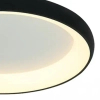 Przysufitowa lampa ringowa 2056 LED 55W 3000K okrągła do kuchni czarny