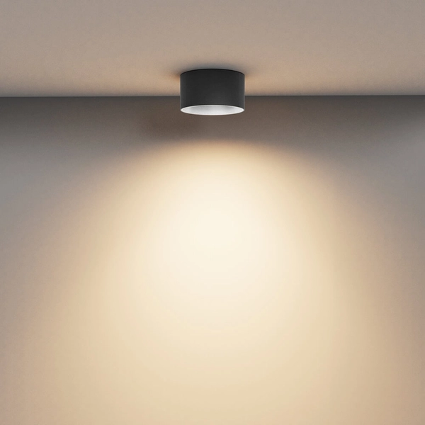 Lampa downlight Vega C089CL-15W3K-B Maytoni LED 15W 3000K krążek czarna