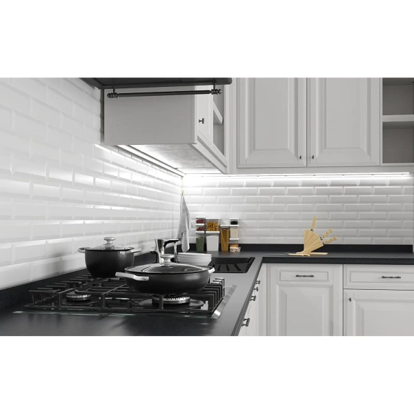 Profil do taśm ledowych P3-1C2 listwa do kuchni czarna