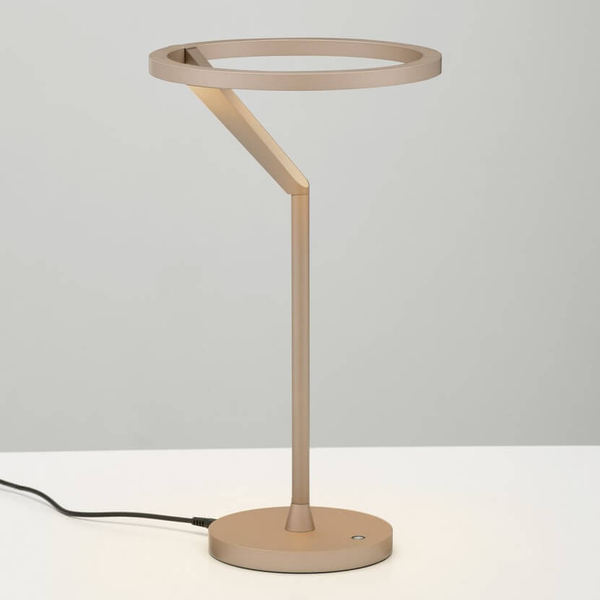 Lampka nocna ring ZUDANEZ LE44774 LED 16W 3000K pierścień złota