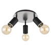 Kierunkowy plafon Joseba 54032-3B reflektorki czarne