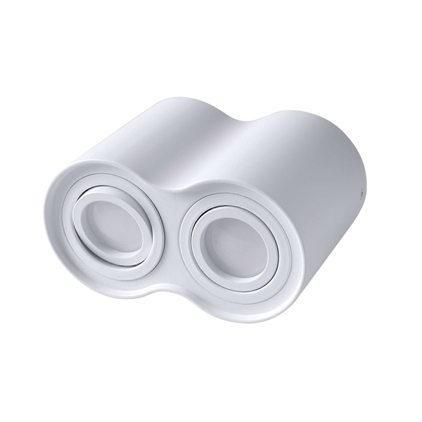 Downlight LAMPA sufitowa HADAR R2 313157 Polux regulowana OPRAWA metalowy spot tuby białe