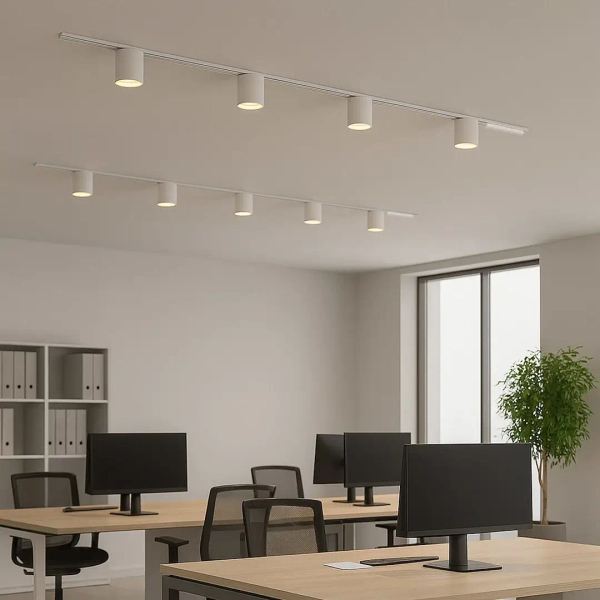 Regulowana lampa szynowa magnetyczna Tuya CCT ML2202 LED 6W CCT biały