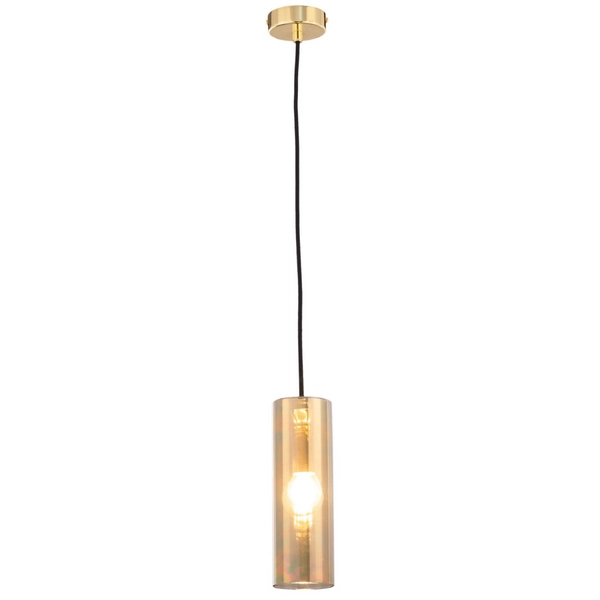 Salonowa lampa wisząca Gioia P011PL-01G Maytoni tuba złota