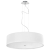 LAMPA wisząca 6774 metalowa OPRAWA okrągły zwis abażurowy czarny