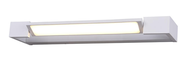 Biała lampa ścienna Dali listwa LED 12W 3000K do łazienki