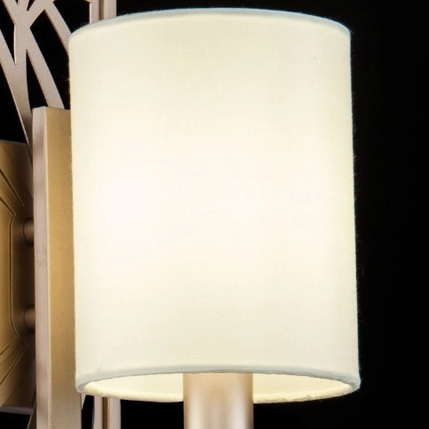 LAMPA ścienna VITTORIA H005WL-01BG Maytoni abażurowa OPRAWA kinkiet złoty