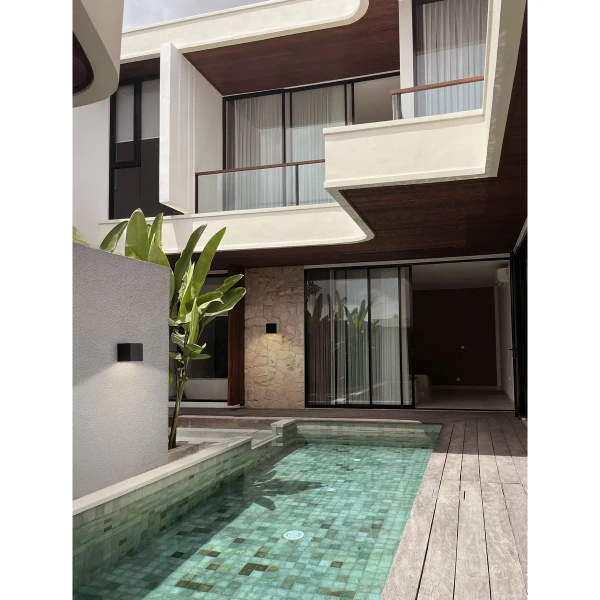 Ogrodowa lampa ścienna CALMARE LE75119 LED 11W 3000K IP54 czarny