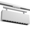 Prostokątna lampa do szyny Glare 6328 BROSline LED 2W 3000K metalowa biała