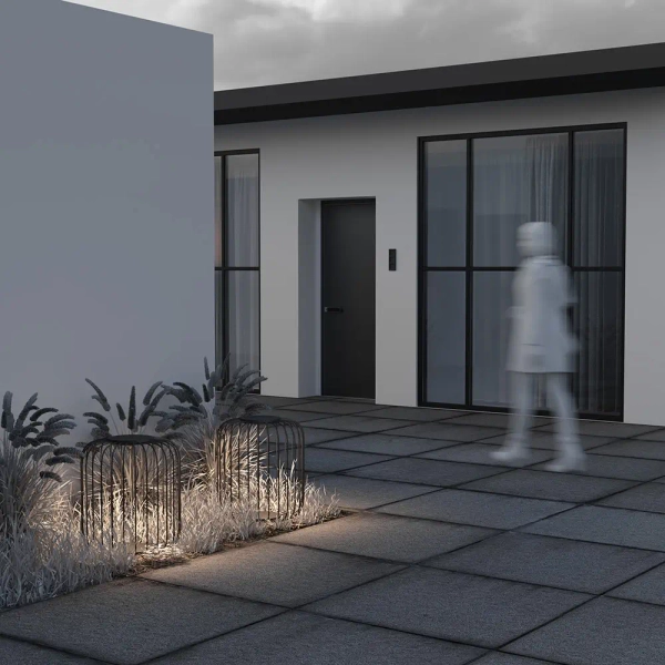 Ogrodowe oświetlenie naziemnie Wisp O478FL-L18GF3K LED 18W 3000K IP54 czarna