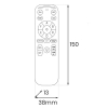 Pilot do sterowania zestawami szyn Magnetic Track ML2192 bluetooth biały