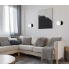 Lampa ścienna kinkiet Reverso WL-5622-1-BK-W złota czarna
