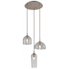 Kaskadowa lampa wisząca AZ3338 BLANCA 3 Azzardo glass brązowa