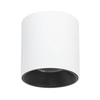 Lampa tuba natynkowa Altisma CLN-6677-75-WH-BL-3K Italux LED 10W 3000K biały czarny