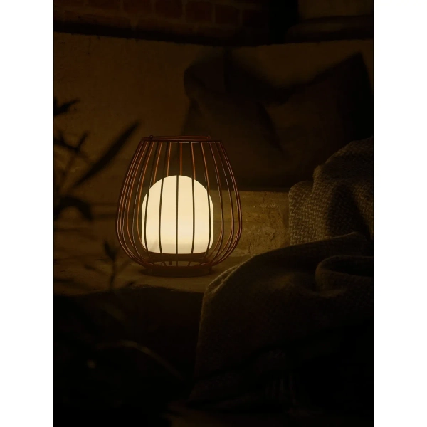 Stołowa lampka zewnętrzna Jim 2218105002 LED 3W 2700K IP54 czerwony