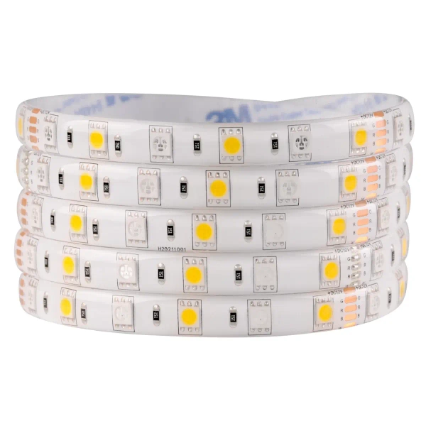 Wodoodporna taśma LED 319326 24W 5m RGB+4000K biała