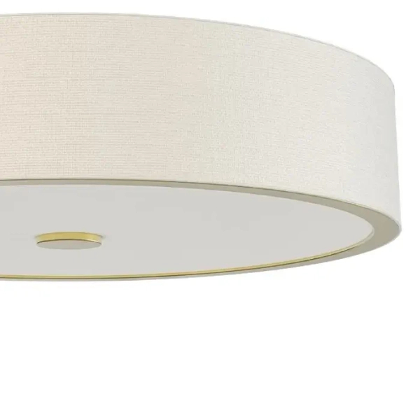 Lampa sufitowa do sypialni Zalindro PL Old Gold 74 OR86034 biała złota