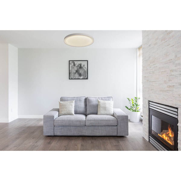 Łazienkowy plafon Vegas LP-550/1C S 4WH Light Prestige LED 18W 4000K IP54 biały