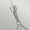 Lampa zwisowa QN-ENSEMBLE5P-PN kostka nowoczesna nikiel