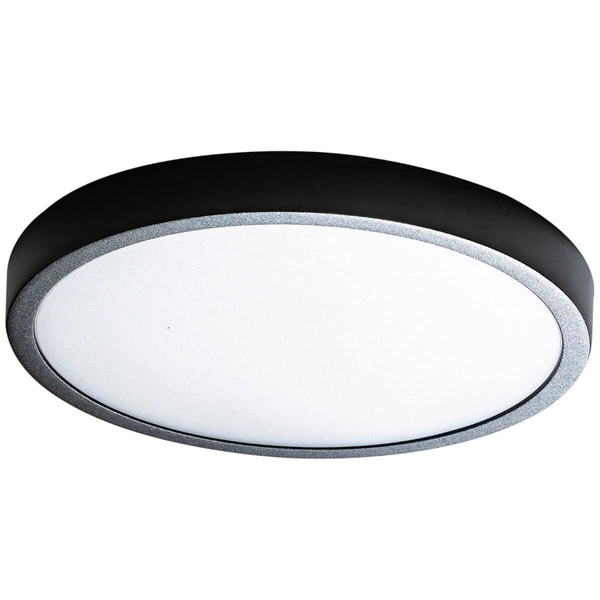 Plafon ledowy Malta AZ4239 18W 3000K okrągły do holu czarny