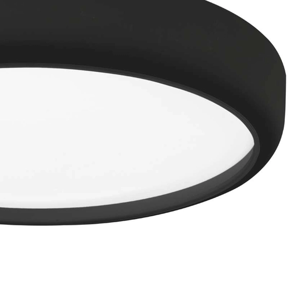 Plafon LAMPA sufitowa GEA ML6394 Milagro okrągła OPRAWA metalowa LED 36W 3000K - 6000K z pilotem czarna