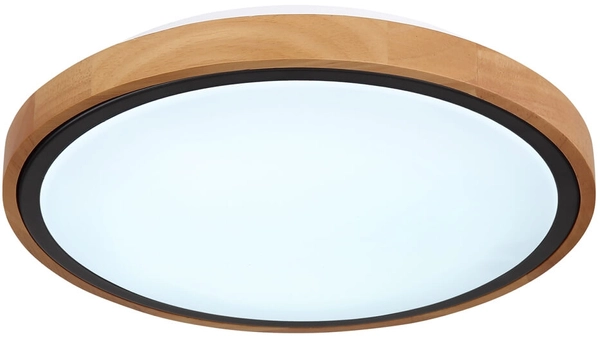 Plafon okrągły Bruno 41764-12 ekologiczny LED 12W drewniany