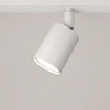 Lampa sufitowa na listwie kulista biała ANDI kula okrągła do jadalni regulowane tubki K-5497