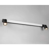 Metalowa lampa ścienna ENRICO 281479332 LED 9W 2300-4000K IP44 tubki czarny