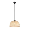 Bambusowa lampa wisząca LAURENT R36091032 nad stół czarny naturalny