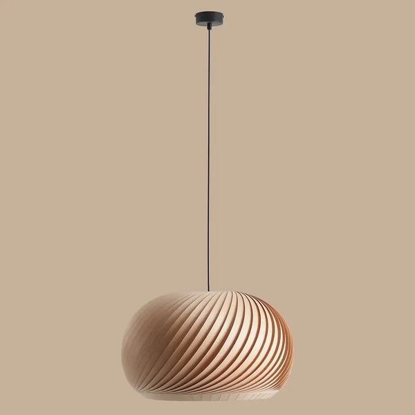 Wisząca lampa sypialniana Nature Light 1110G_L Aldex nad łóżko brązowa
