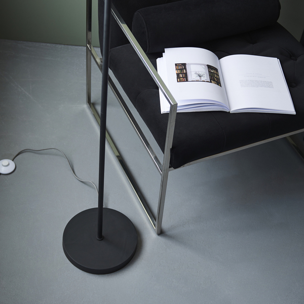 Designerska lampa stojąca L&-192604 Light& balls regulowana czarna