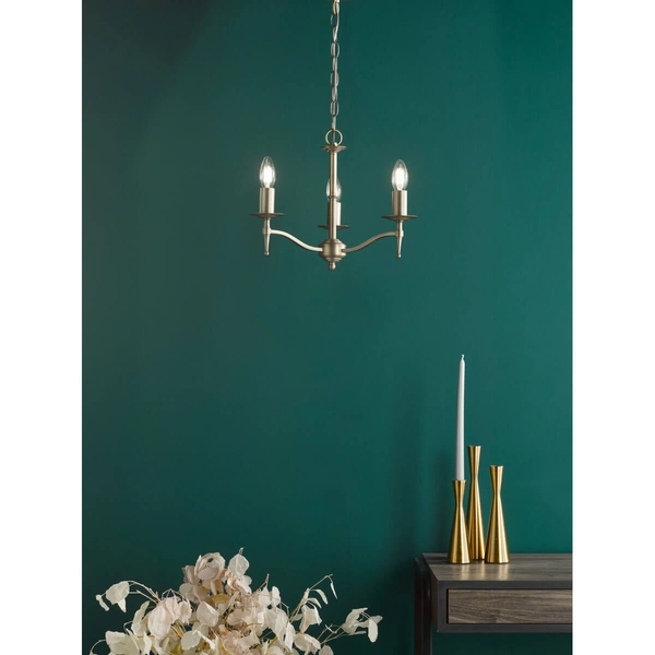 Świecznikowa lampa wisząca Marble MAR5345-EH Dar Lighting regulowana do jadalni złota