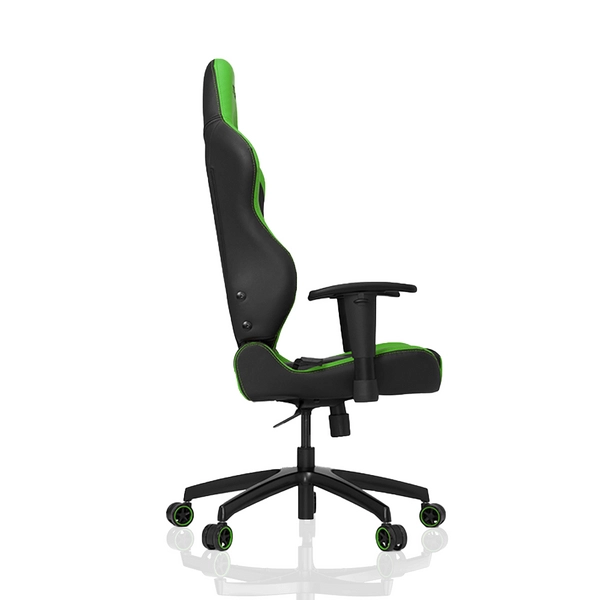 Obrotowy fotel gabinetowy S-line tapicerowany szary zielony