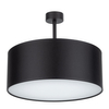 Minimalistyczna lampa sufitowa Rondo 4246 TK Lighting z tkaniny czarna