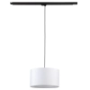 Zwisająca lampa szynowa 3-fazowa Tracer 10691 okrągły abażur biały