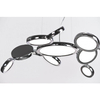 Wisząca lampa nad stół SATELLITE AZ1786 Azzardo LED 106W 3000K okręgi chrom