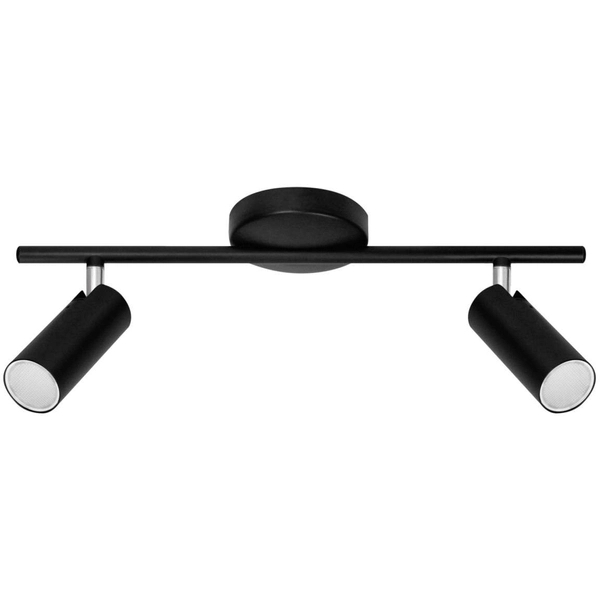 Lampa sufitowa GAVI 308429 Polux ścienna listwa LED 9W 3000K regulowane reflektorki tuby czarne