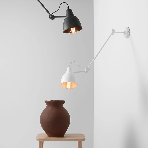 Sufitowa lampa industrialna AIDA 814PL_G ADX regulowana metalowe loft białe