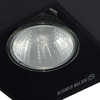Downlight LAMPA sufitowa SQUARE 50475-BK Zumaline metalowa kostka czarna OUTLET
