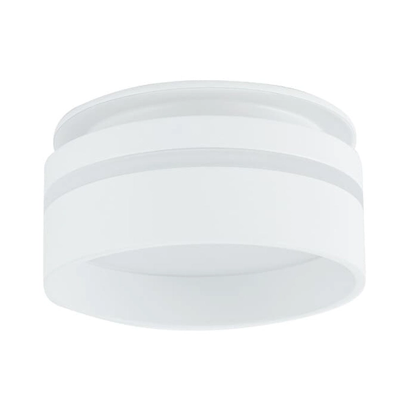 Sufitowa lampa z klipsem Mljet 10494 Nowodvorski podtynkowa okrągła biała