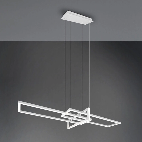 Lampa ściemnialna wisząca ZENITRA DL331320310 LED 34W 4000K biała